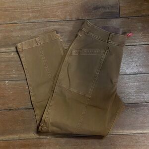 SPANX Women's Acorn Stretch Twill Straight Leg Pants